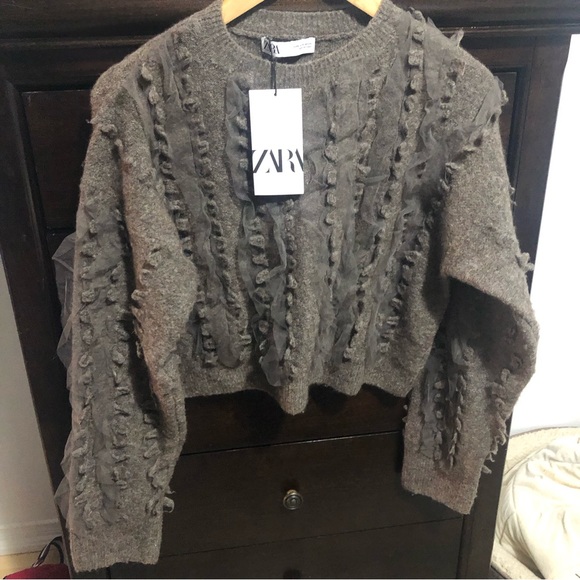 Warm sweater Zara size M - Picture 3 of 8